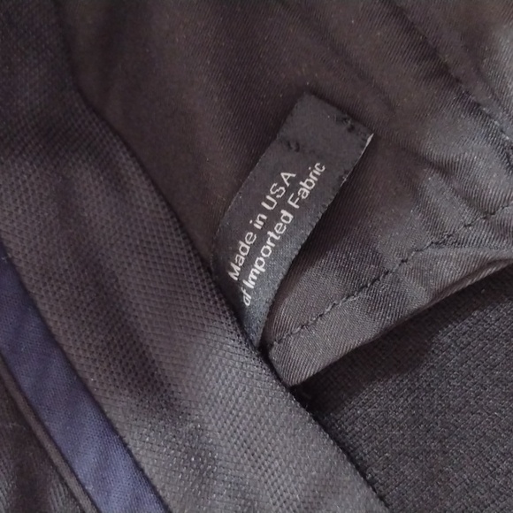 Theory Black High Waisted Treeca K Straight Leg Ankle Pant in Oxford Knit Size 8 - Picture 7 of 11